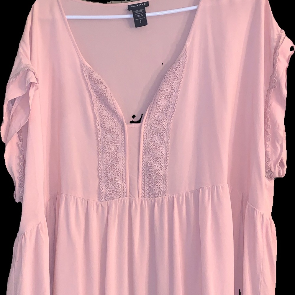 Torrid Pink Blouse